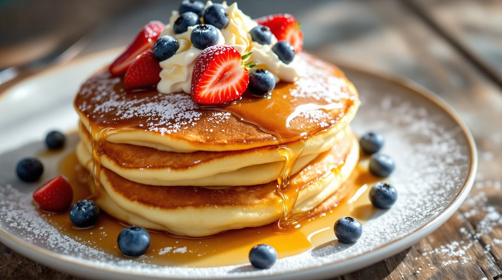 recette de pancakes moelleux pour le petit-déjeuner