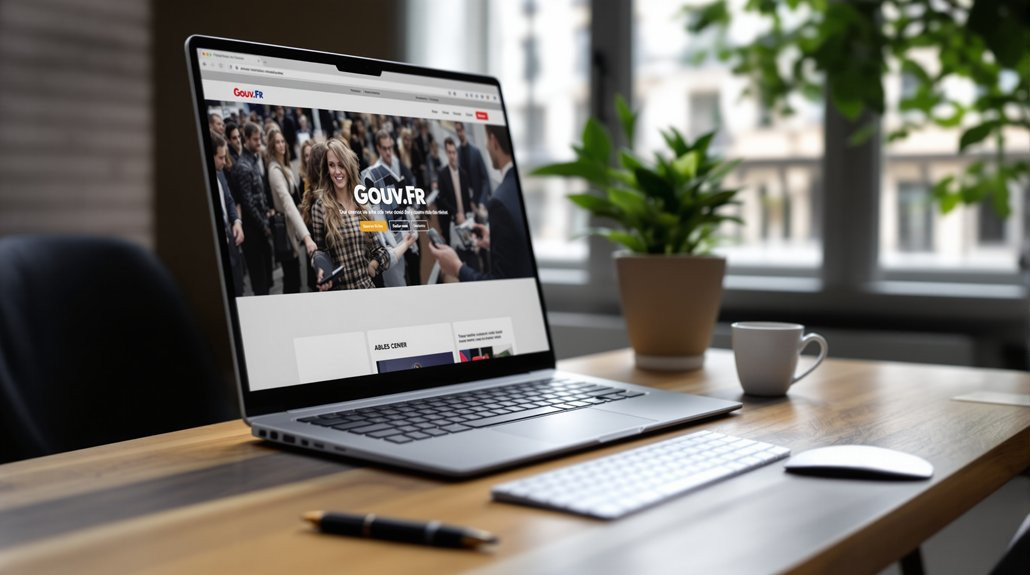 official french government portal