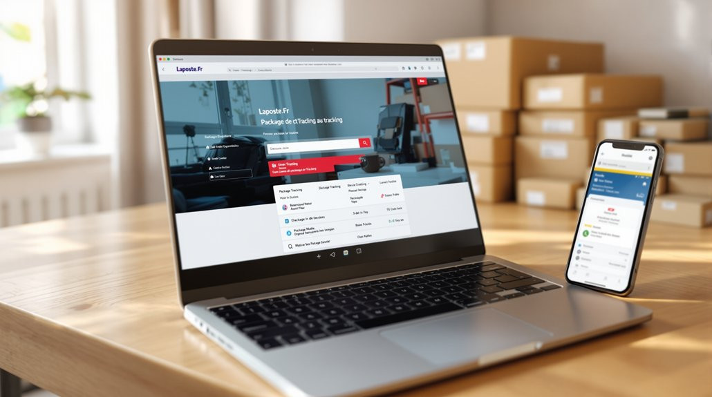 suivi de colis et services