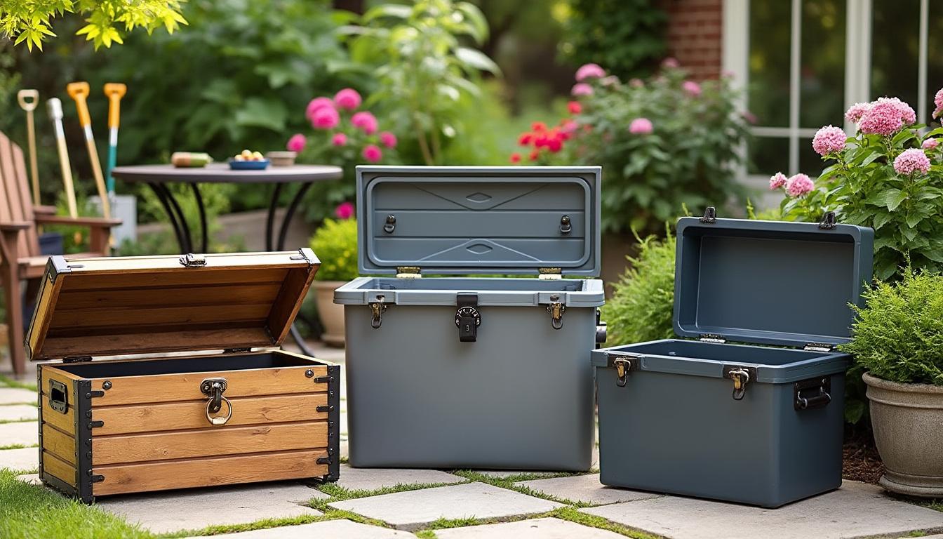 découvrez nos conseils pour choisir un coffre de rangement extérieur parfaitement adapté à vos besoins et protéger efficacement vos affaires en plein air.