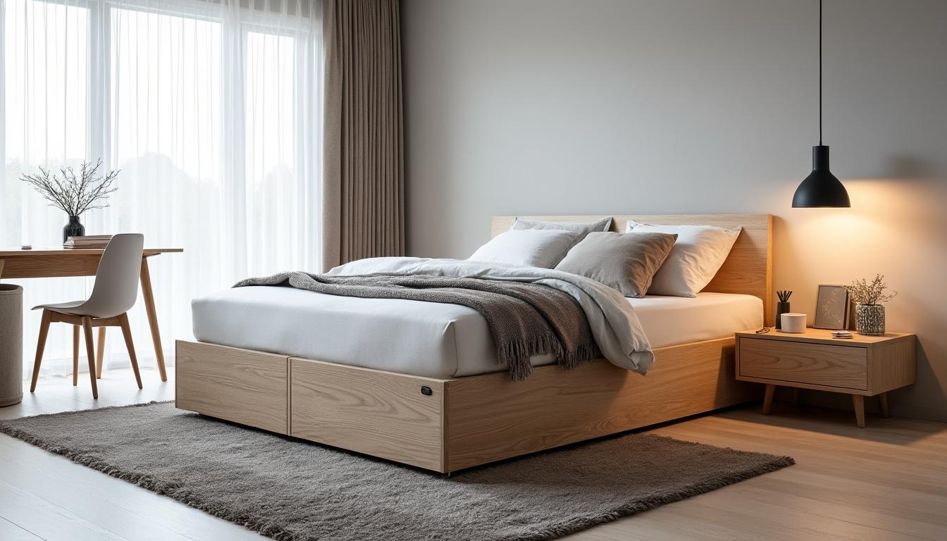 découvrez comment choisir un lit 2 places avec rangement adapté à vos besoins pour optimiser l'espace et allier confort et praticité dans votre chambre.