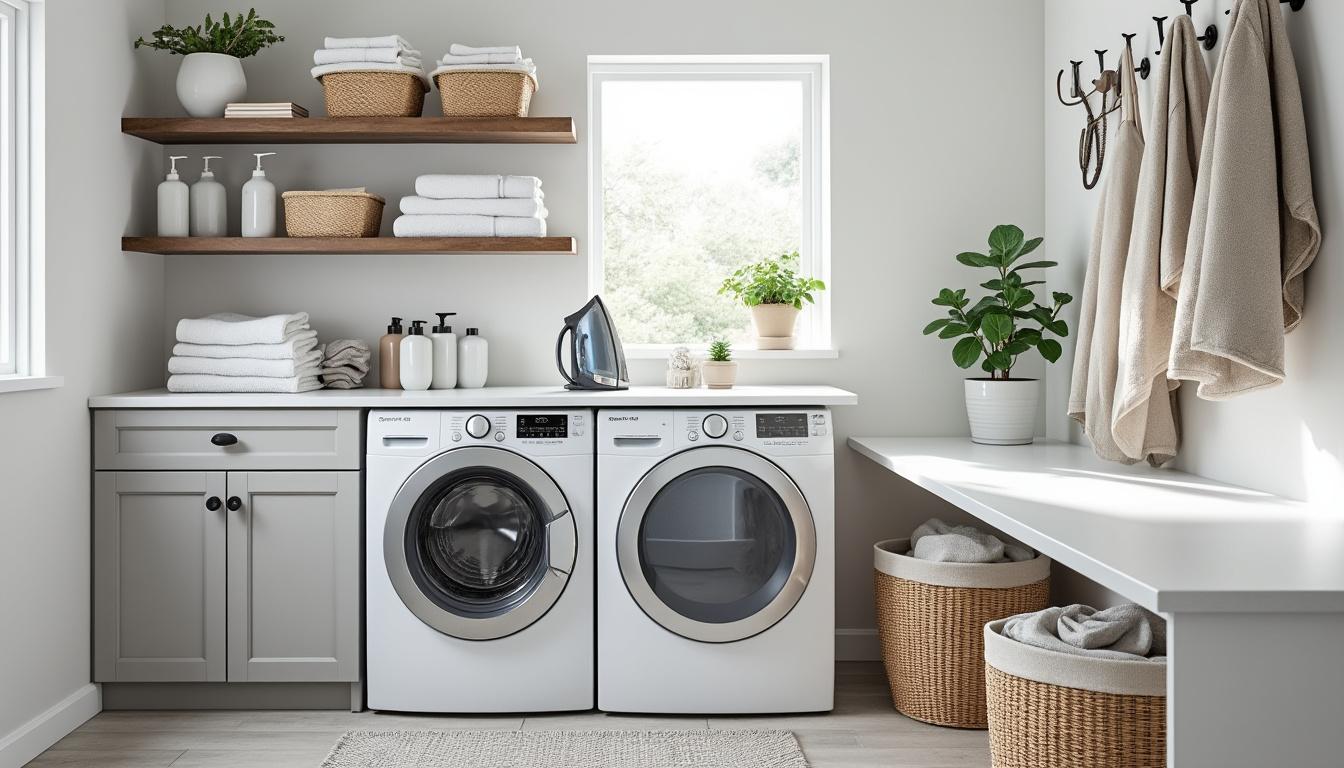 découvrez des astuces pratiques pour optimiser le rangement de votre buanderie et créer un espace fonctionnel, organisé et agréable à utiliser au quotidien.