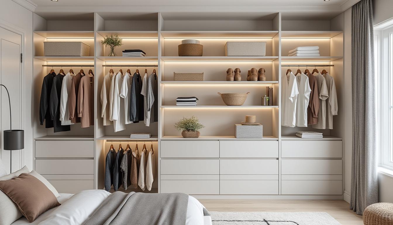 découvrez des astuces pratiques pour optimiser le rangement de votre placard et gagner de l'espace efficacement dans votre maison.