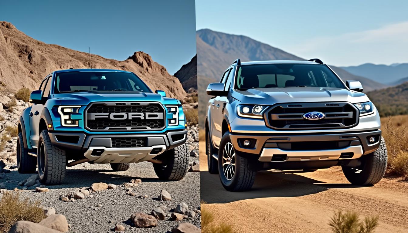 découvrez la comparaison complète entre le ford raptor et le ford ranger en 2026, mettant en avant leurs performances, caractéristiques, et innovations pour choisir le pick-up idéal.