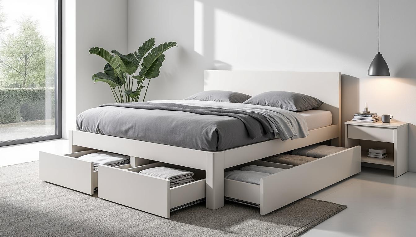 découvrez comment choisir le lit 140x190 avec rangement idéal pour optimiser votre espace de manière pratique et élégante. guide complet pour un aménagement efficace.