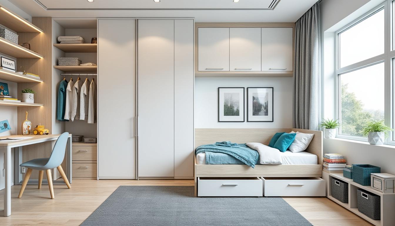 découvrez comment un lit enfant avec rangement peut transformer la chambre en optimisant l'espace de manière pratique et esthétique.