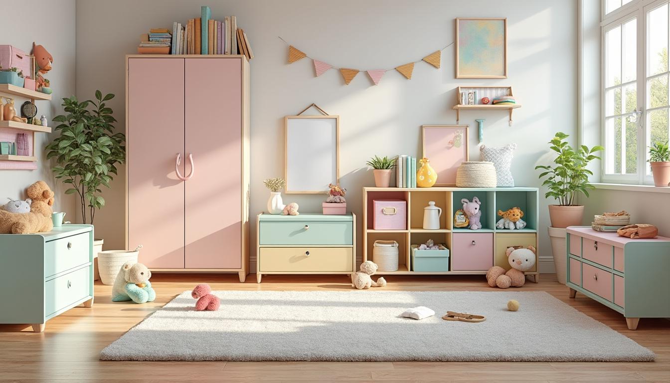 découvrez nos conseils pour choisir les meilleurs meubles de rangement enfant adaptés à la chambre, alliant praticité, sécurité et design.