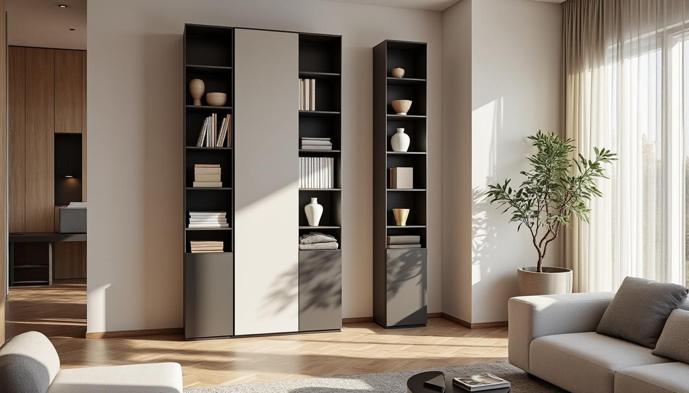 découvrez comment optimiser votre espace grâce à une colonne de rangement à la fois pratique et design, idéale pour organiser votre intérieur avec style et efficacité.
