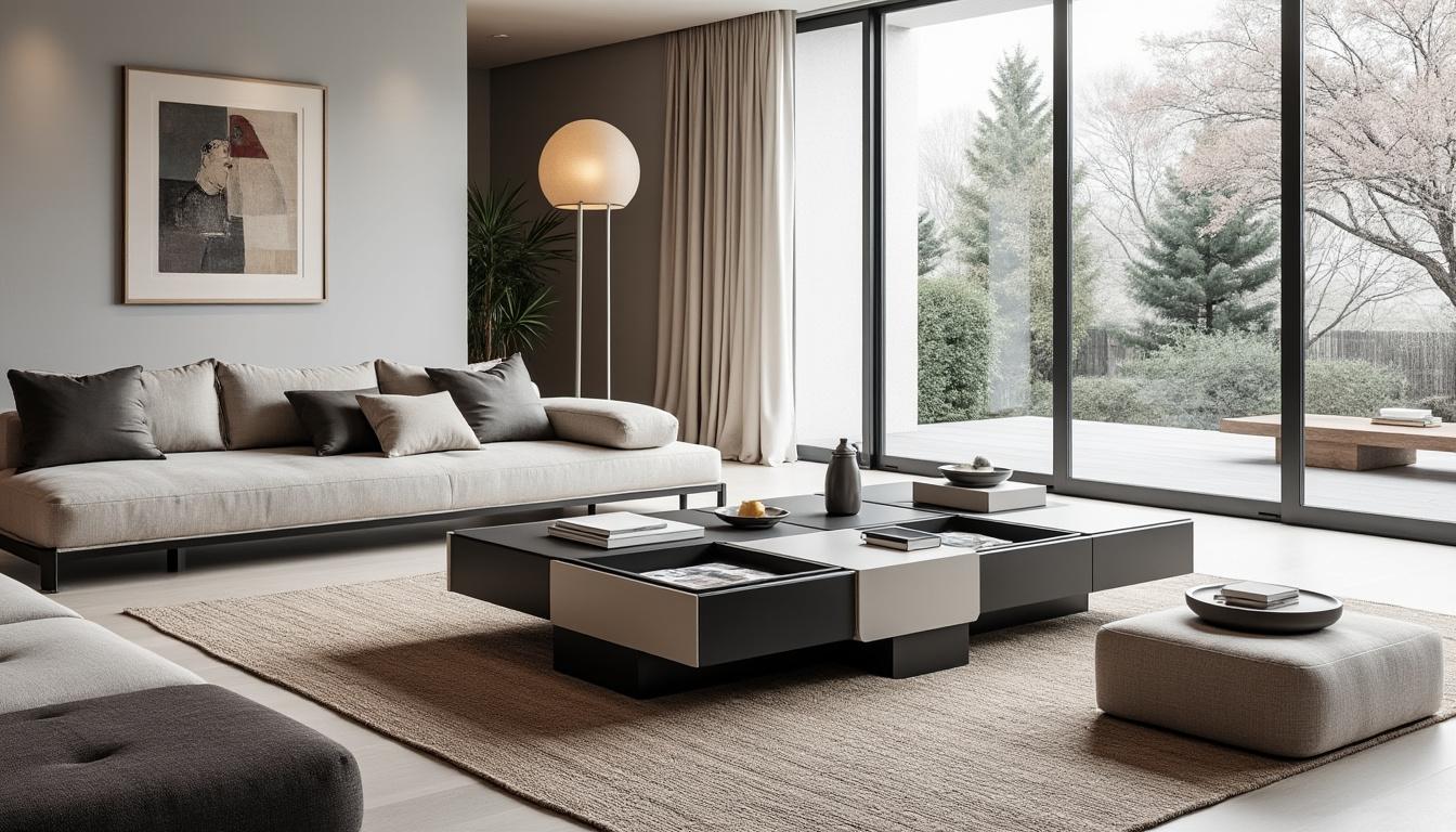 découvrez comment choisir une table basse avec rangement pour maximiser l'espace et organiser votre salon de manière élégante et fonctionnelle.