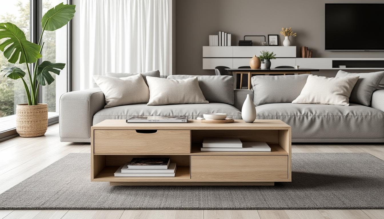 découvrez comment une table basse avec rangement peut optimiser l'espace de votre salon en alliant praticité et style. astuces et conseils pour un intérieur organisé et convivial.