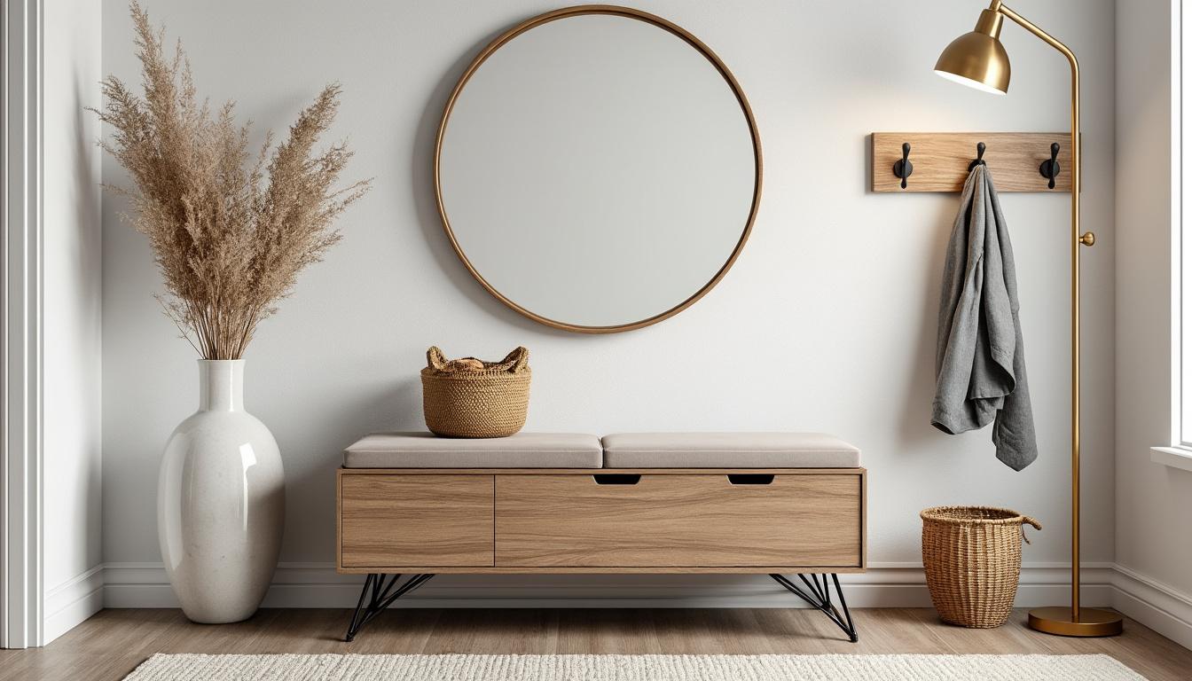 découvrez comment un banc d'entrée avec rangement peut optimiser votre espace tout en ajoutant praticité et style à votre intérieur.