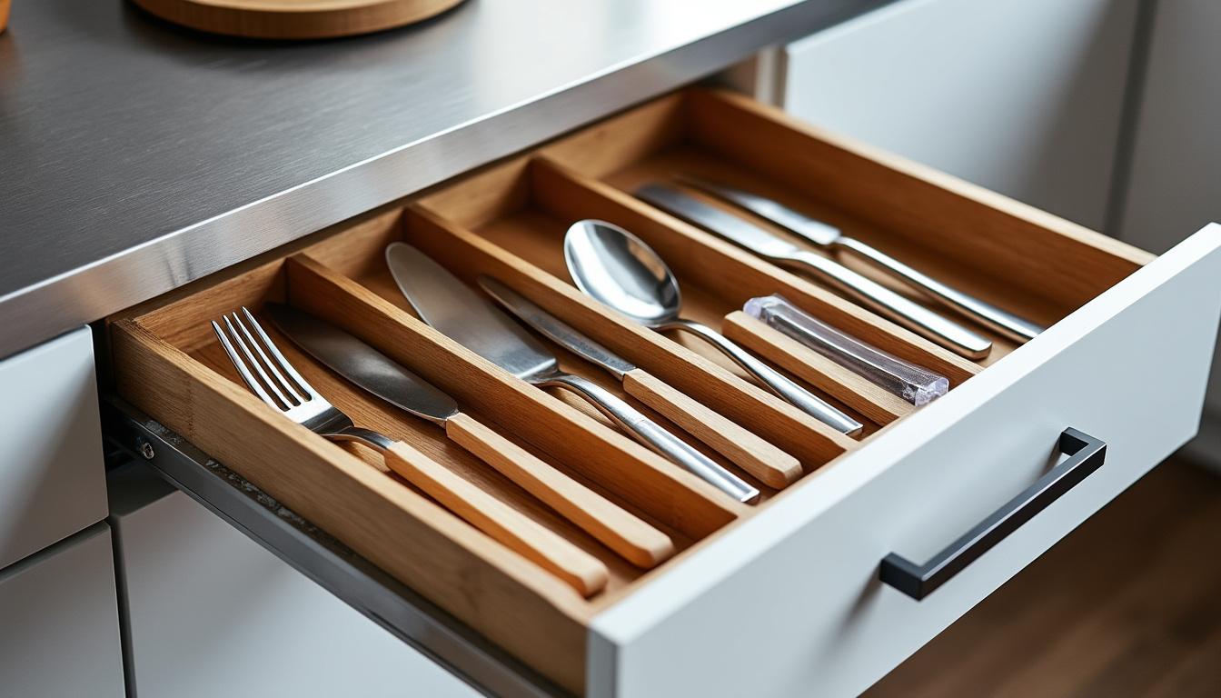 découvrez nos conseils pour choisir le range couverts idéal et garder une cuisine bien organisée et fonctionnelle.