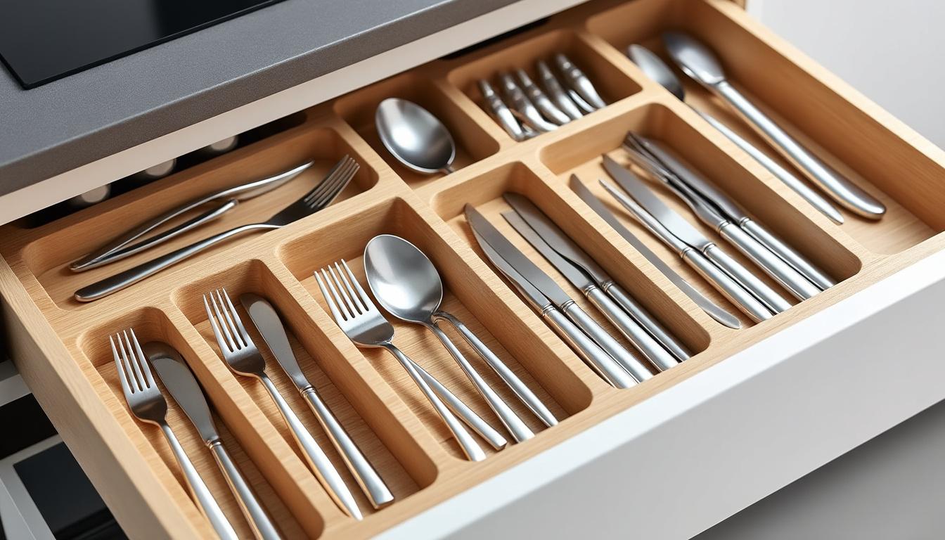 découvrez nos astuces pour organiser efficacement votre range couvert tiroir et optimiser l'espace dans votre cuisine. gagnez de la place facilement avec nos conseils pratiques.