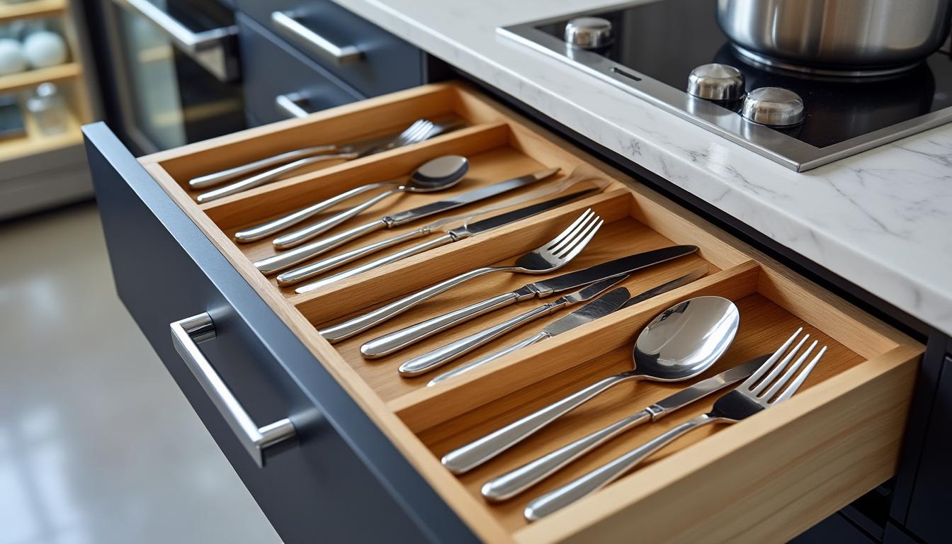 découvrez nos astuces pour bien organiser votre rangement couvert et optimiser votre espace efficacement.