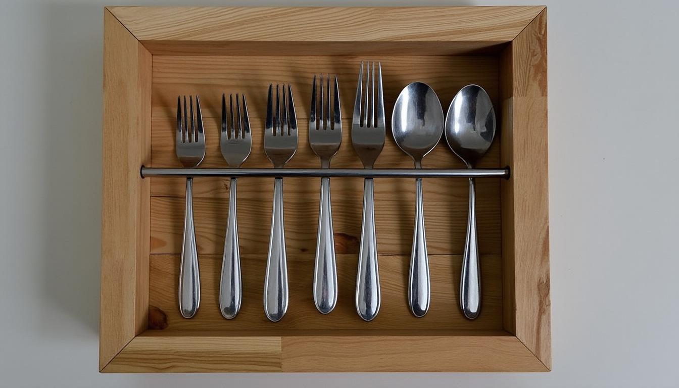 découvrez nos astuces efficaces pour bien ranger vos couverts et optimiser l'espace dans votre cuisine. gagnez de la place tout en gardant vos ustensiles organisés et facilement accessibles.