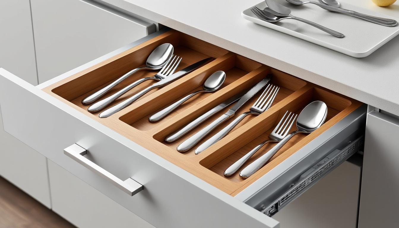 découvrez comment choisir un range couverts pour tiroir adapté et optimisez l'organisation de votre cuisine facilement.