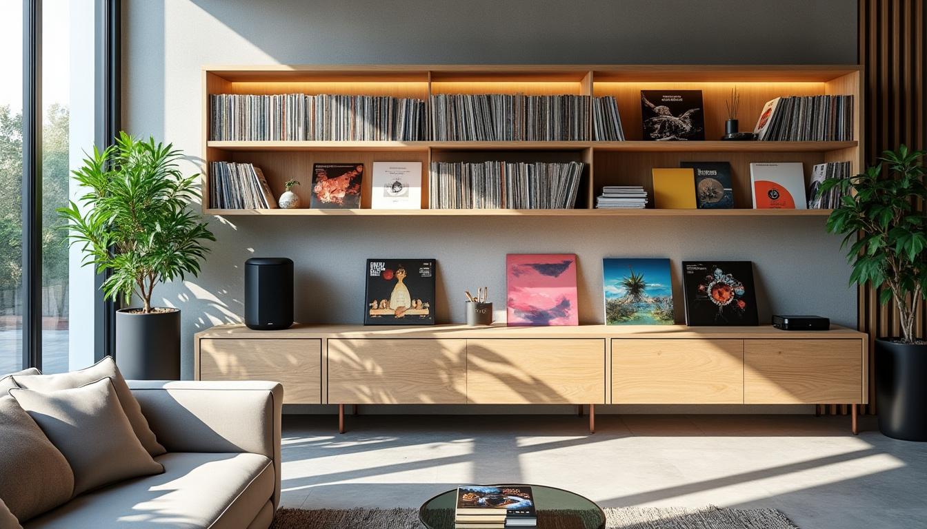 découvrez des astuces pratiques pour organiser efficacement votre rangement de vinyles et préserver vos disques tout en optimisant l'espace.