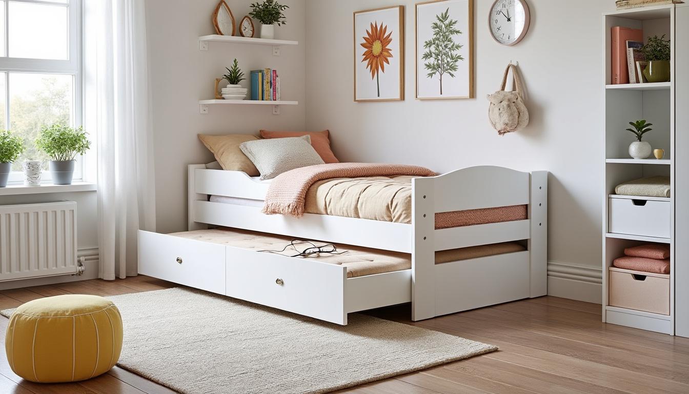 découvrez nos lits avec rangement pour optimiser l'espace de votre chambre facilement et allier confort et praticité au quotidien.