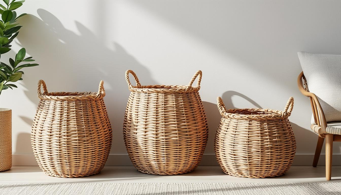 découvrez nos astuces et idées pratiques pour utiliser un panier en osier pour le rangement, alliant esthétisme et fonctionnalité dans votre intérieur.