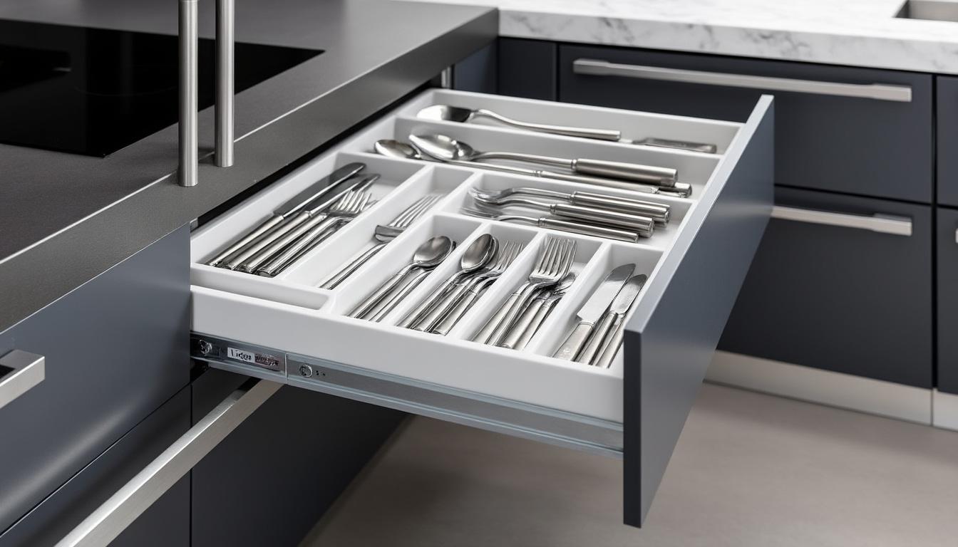 découvrez nos conseils pour bien choisir un range couverts adapté à votre tiroir afin d'organiser efficacement vos ustensiles de cuisine.