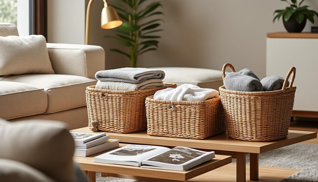 découvrez nos conseils pratiques pour bien utiliser un panier en osier et optimiser le rangement de votre maison avec style et naturel.