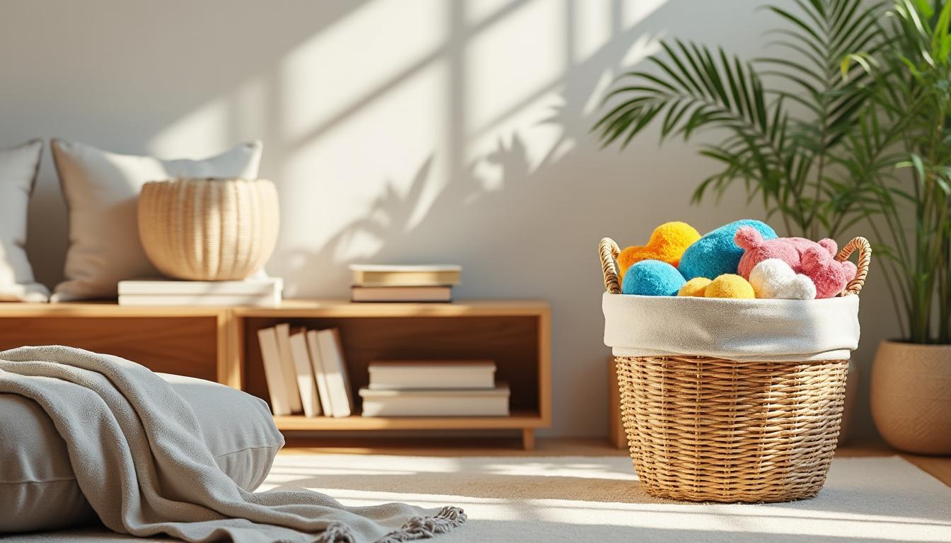 découvrez comment optimiser l'utilisation d'un panier en osier pour organiser et décorer votre maison de manière pratique et élégante.
