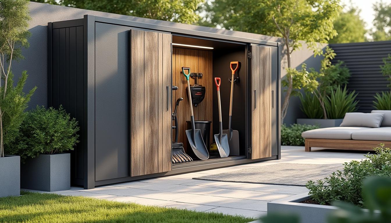 découvrez nos conseils pour choisir la meilleure armoire de rangement extérieur adaptée à votre jardin, alliant praticité, résistance et style.