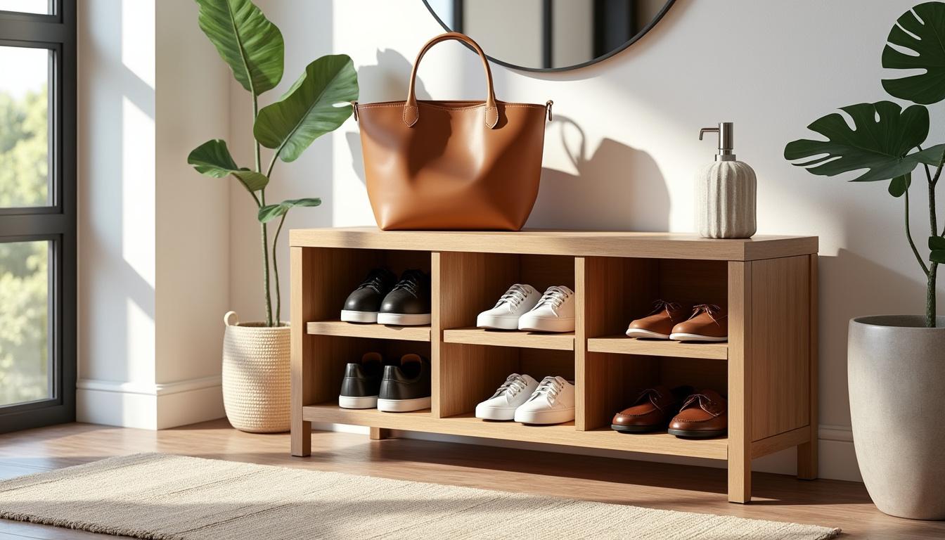 découvrez nos conseils pour choisir le banc de rangement à chaussures idéal, alliant praticité et style, parfaitement adapté à votre intérieur.