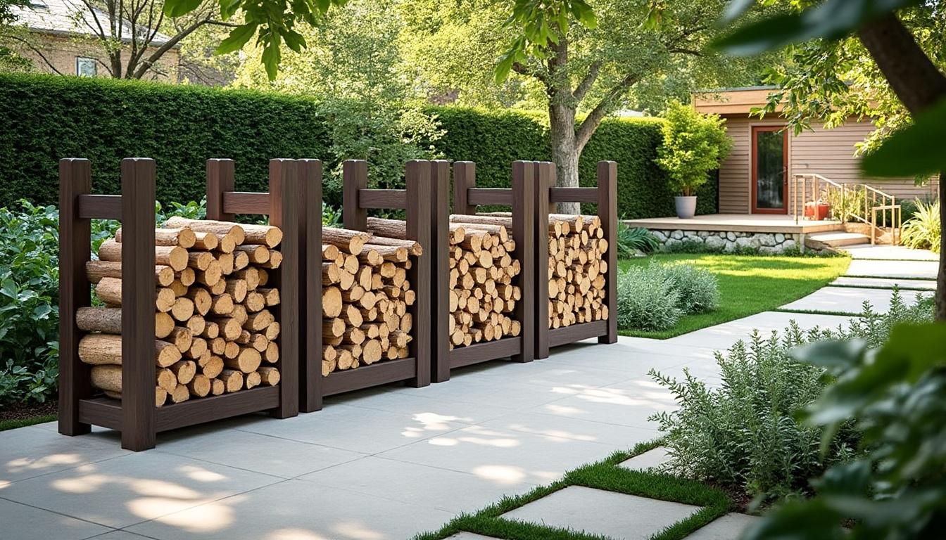 découvrez comment choisir un range bûche extérieur adapté à vos besoins pour organiser efficacement votre bois de chauffage et protéger vos bûches des intempéries.