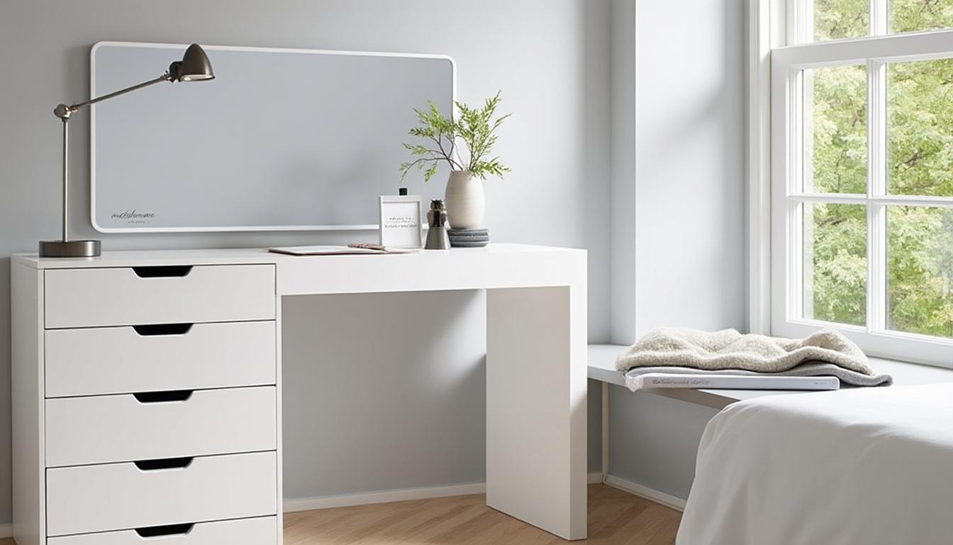 découvrez nos conseils pour choisir une coiffeuse avec rangement parfaitement adaptée à vos besoins, alliant praticité et style pour un espace organisé.