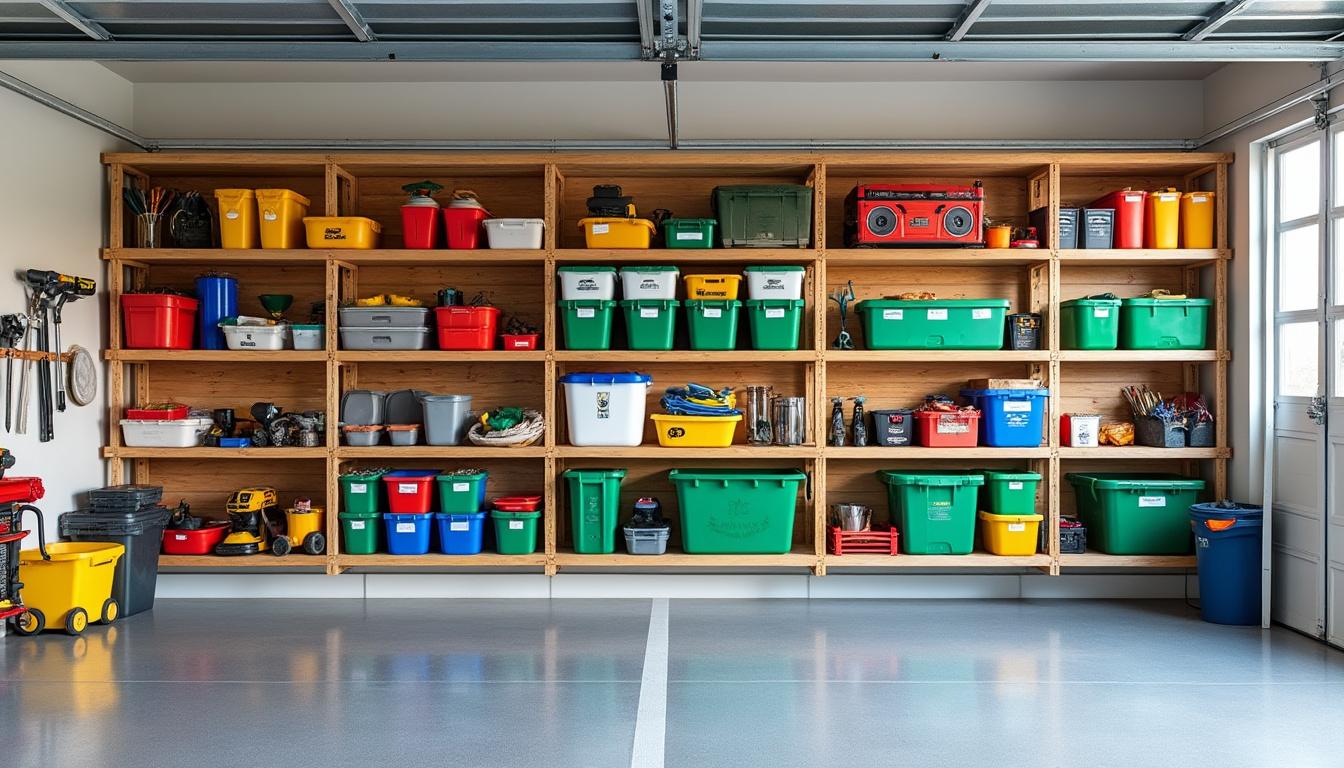 découvrez des astuces pratiques pour optimiser le rangement de votre garage et gagner un maximum d'espace, afin d'organiser efficacement vos outils et équipements.
