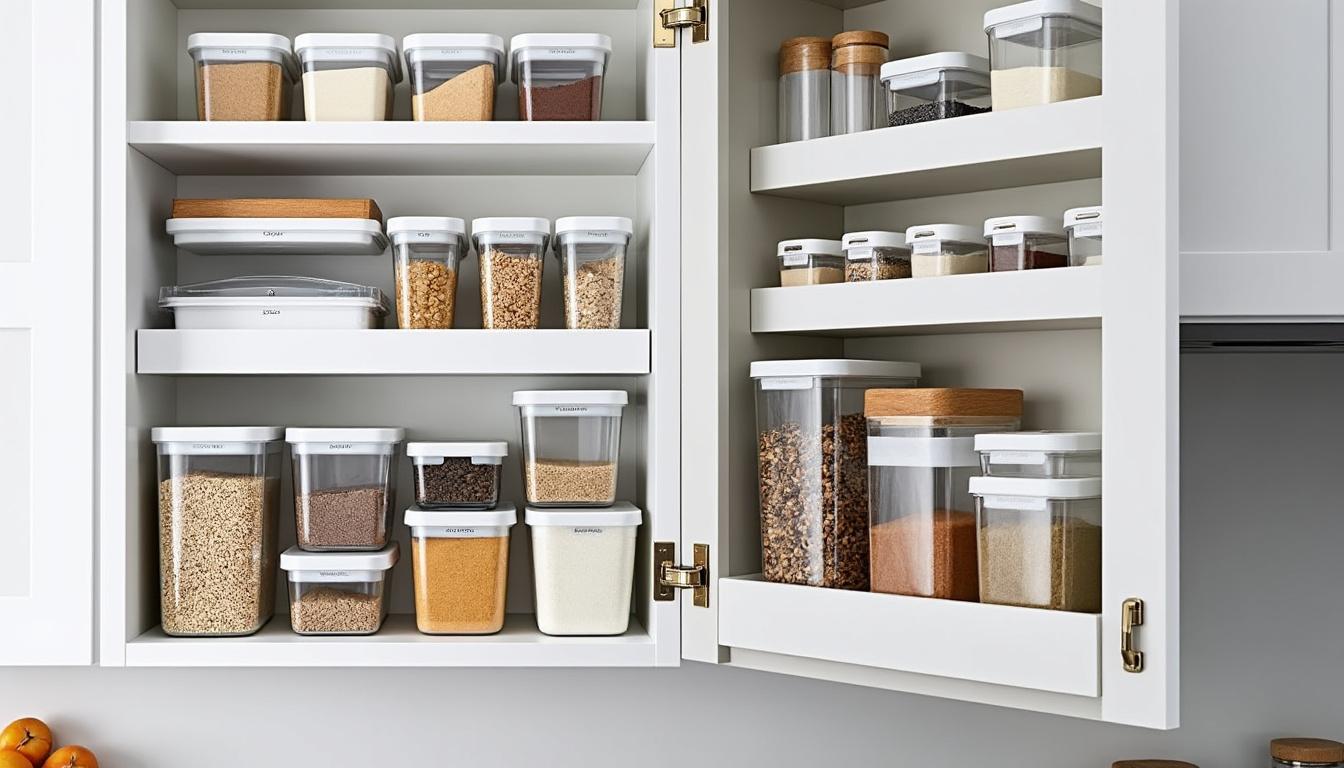 découvrez nos astuces efficaces pour optimiser le rangement de votre placard de cuisine et gagner un maximum d'espace, tout en facilitant l'organisation de vos ustensiles et provisions.