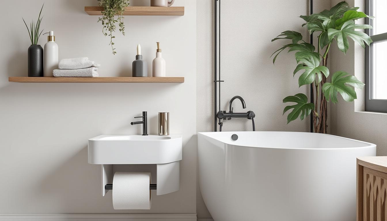 découvrez des astuces pratiques pour optimiser le rangement du papier toilette dans votre salle de bain et gagner de l'espace tout en gardant un décor soigné.