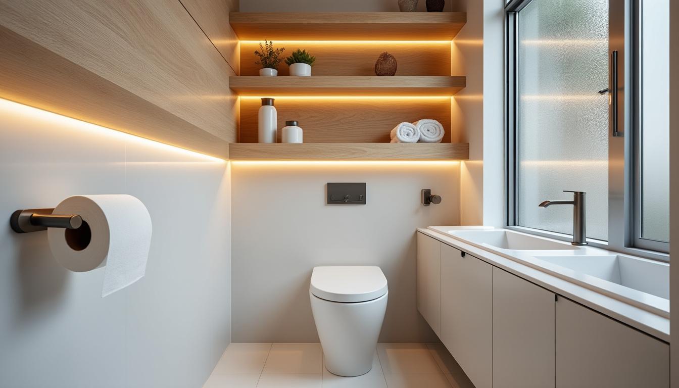 découvrez des astuces pratiques pour optimiser le rangement du papier toilette dans votre salle de bain, alliant gain de place et esthétisme.