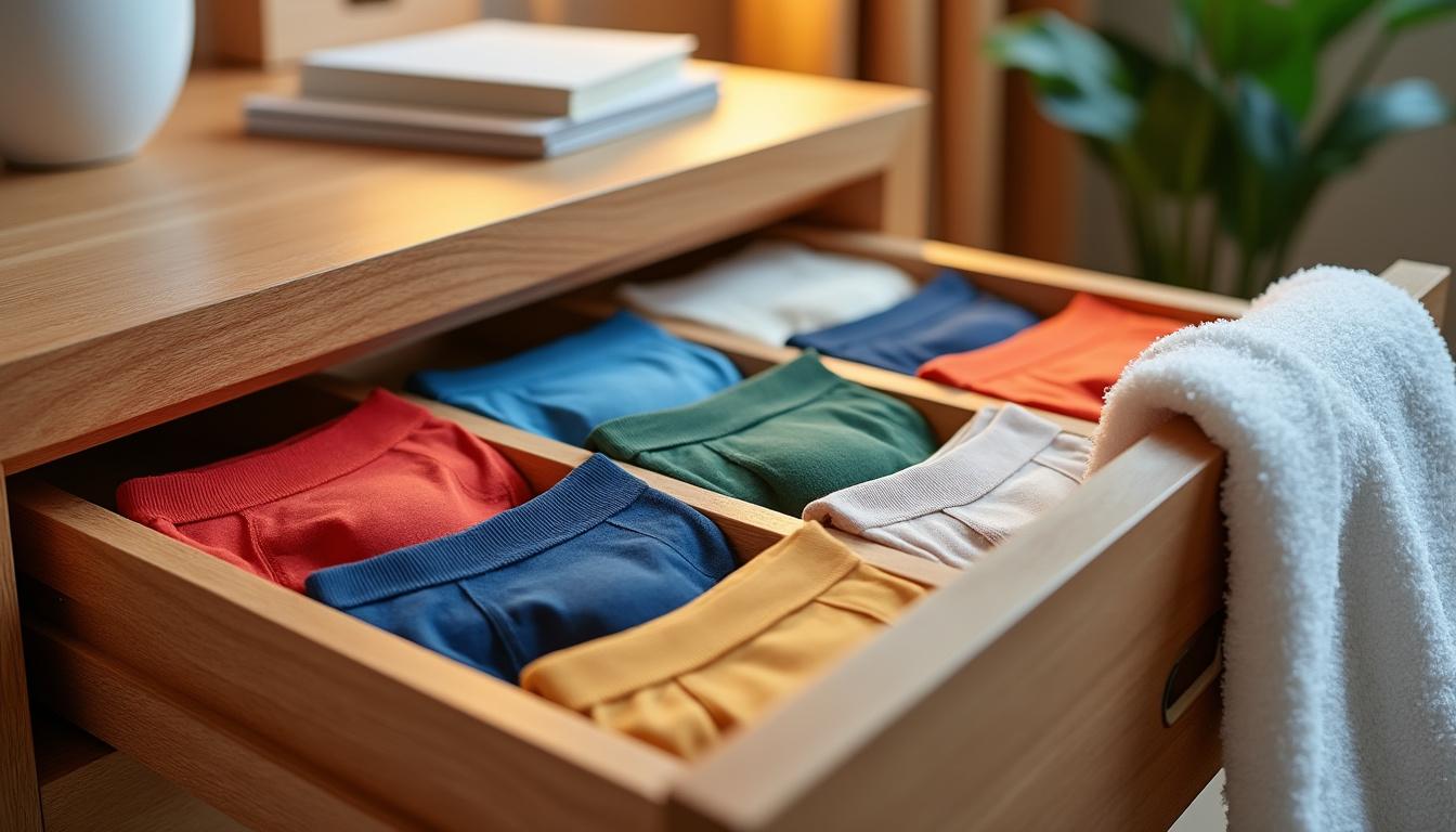 découvrez des astuces pratiques pour organiser efficacement le rangement de vos sous-vêtements et optimiser votre espace tout en gardant votre lingerie bien ordonnée.