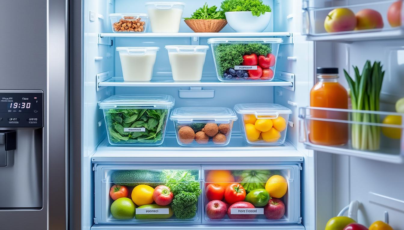 découvrez des astuces pratiques pour organiser votre frigo efficacement et préserver la fraîcheur de vos aliments plus longtemps.