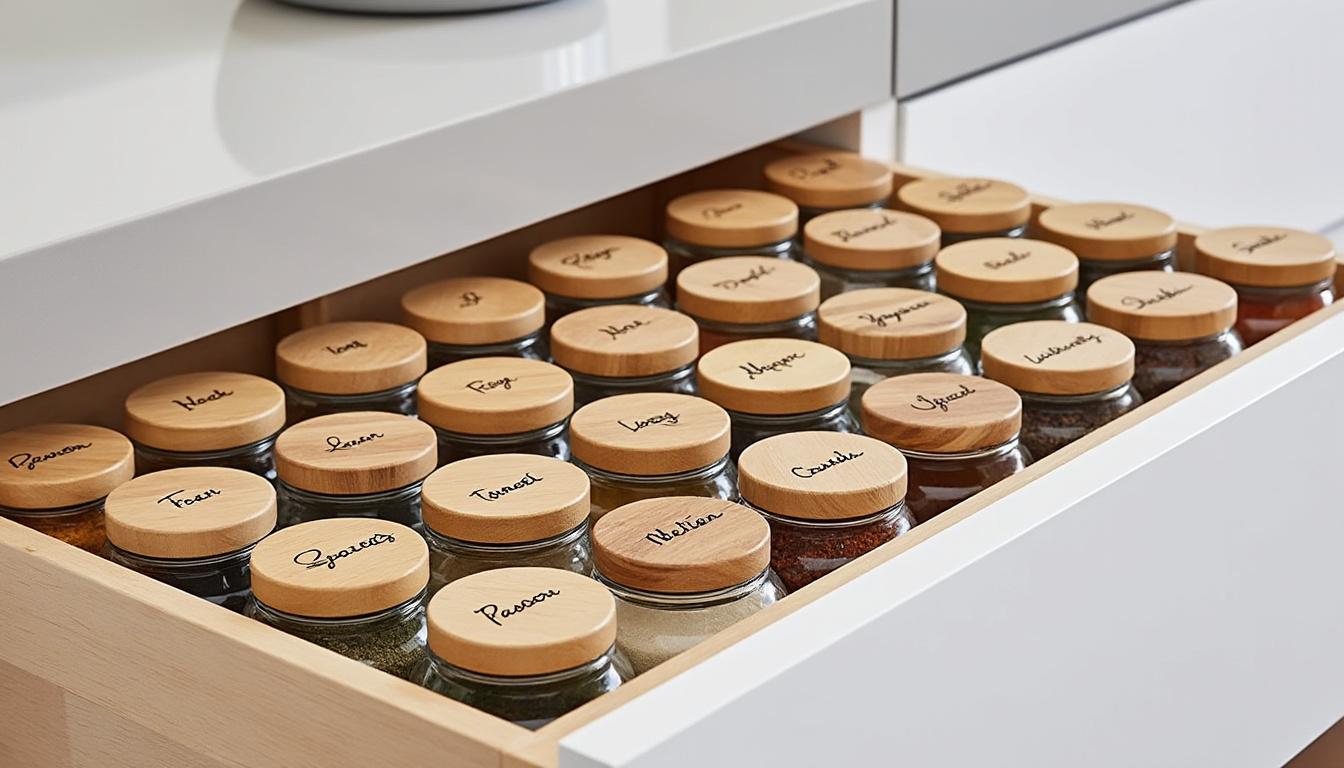 découvrez nos astuces pour organiser efficacement votre range épices et optimiser l'espace dans votre cuisine. gagnez de la place tout en gardant vos épices à portée de main.