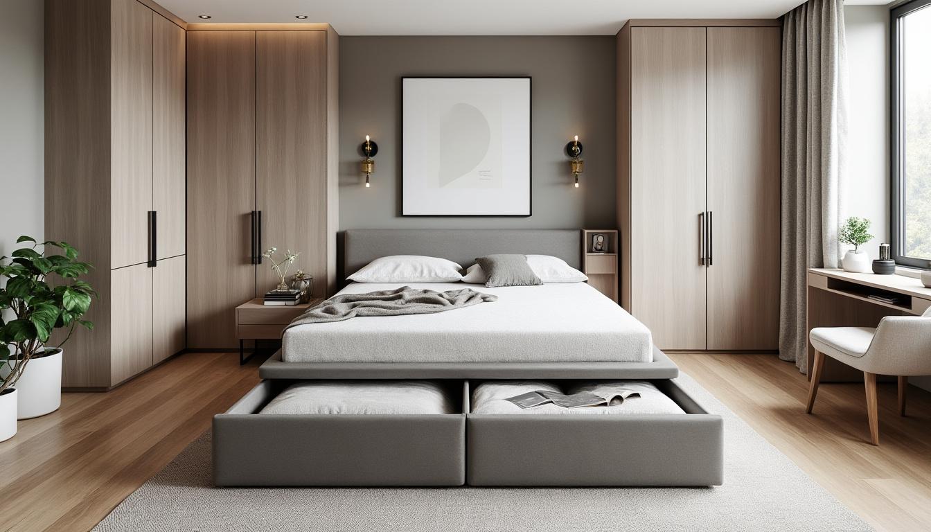 découvrez comment un lit 140x190 cm avec rangements intégrés peut vous aider à optimiser l’espace dans votre chambre tout en combinant confort et praticité.