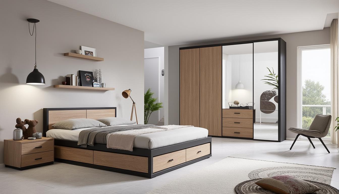 découvrez notre lit rangement 140x190, idéal pour optimiser l’espace de votre chambre avec élégance et praticité. profitez d’un mobilier malin qui allie confort et style.