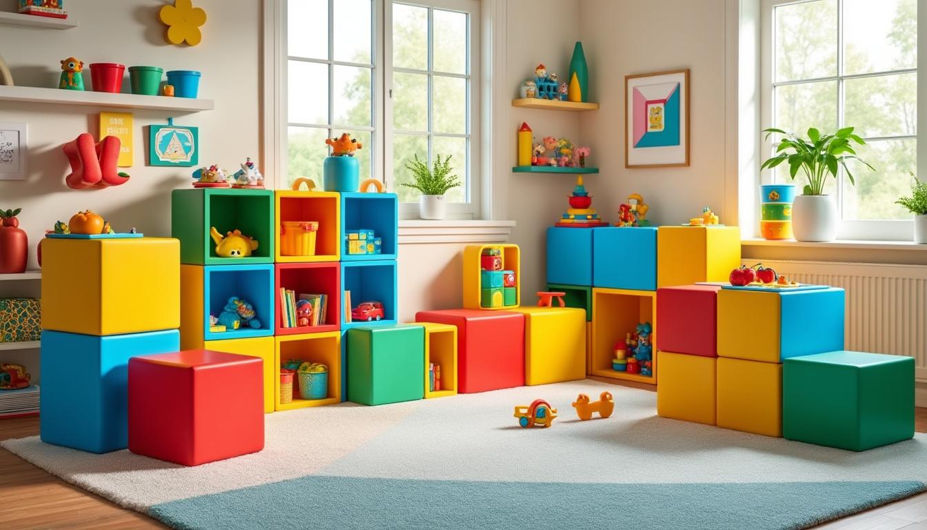 découvrez nos meubles pratiques et astucieux pour organiser et ranger facilement les jouets de vos enfants, alliant fonctionnalité et design adapté à leur chambre.