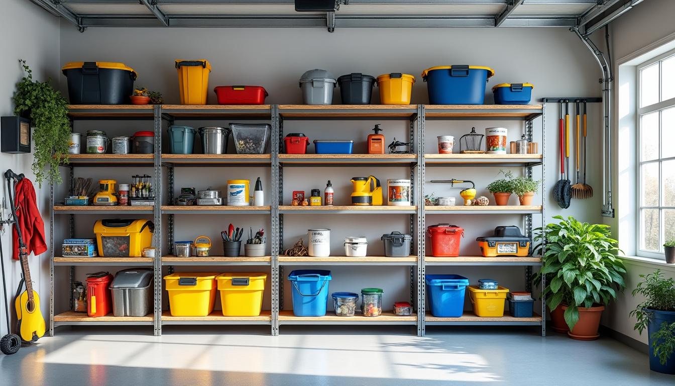 découvrez comment optimiser le rangement de votre garage grâce à une étagère adaptée, pour un espace organisé, fonctionnel et facile à entretenir.