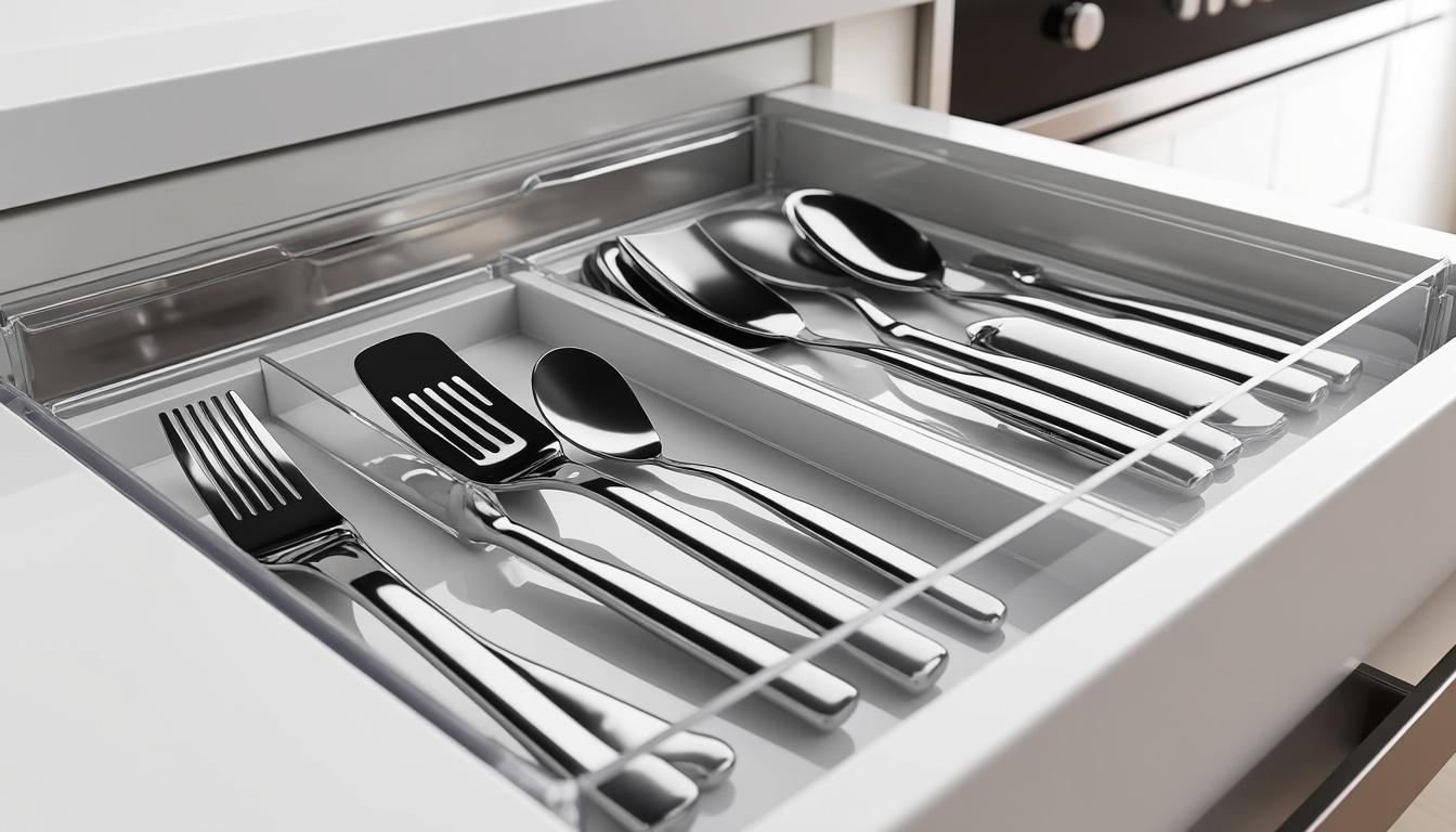 découvrez des astuces pratiques pour optimiser le rangement de votre tiroir de cuisine et gagner un maximum de place facilement.