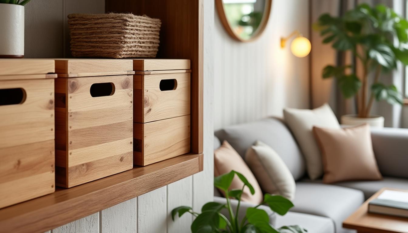 découvrez nos astuces pour bien choisir et organiser votre boite de rangement en bois, alliant praticité et esthétique pour un espace ordonné.