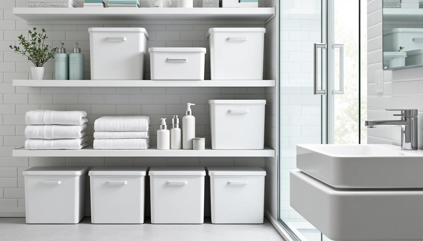 découvrez nos astuces pour bien choisir une boîte de rangement pour salle de bain et optimiser l'organisation de votre espace de manière pratique et élégante.