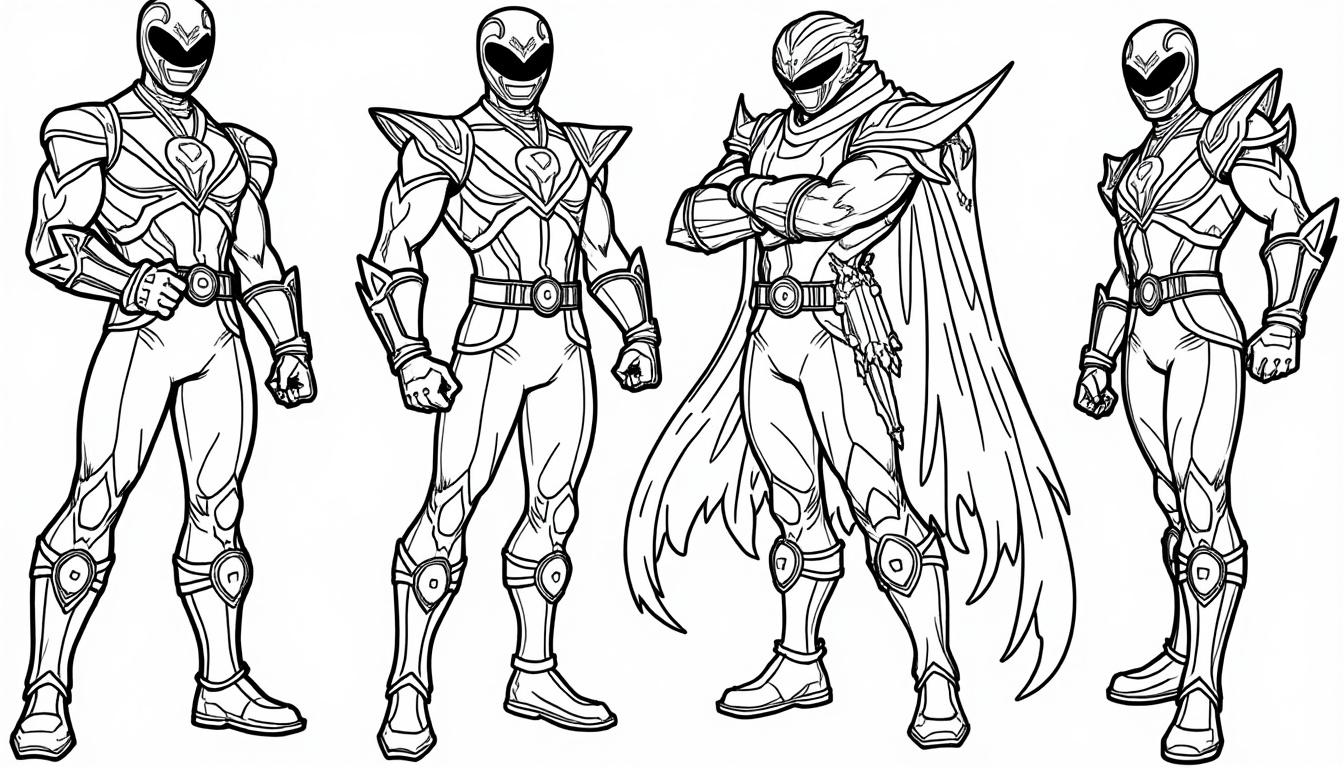 découvrez des astuces et idées créatives pour réussir vos coloriages power rangers, parfaits pour les fans de tous âges.