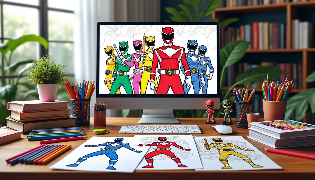 découvrez des astuces et idées créatives pour les fans de power ranger avec notre guide de coloriage captivant. amusez-vous en donnant vie à vos héros préférés !