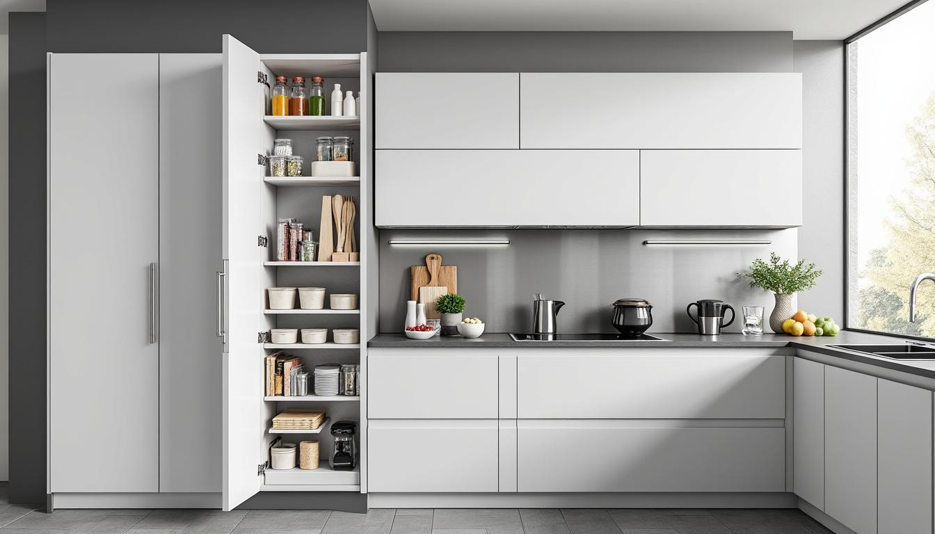 découvrez nos conseils pour choisir la colonne de rangement idéale, alliant praticité et style, afin d'optimiser l'espace de votre cuisine.