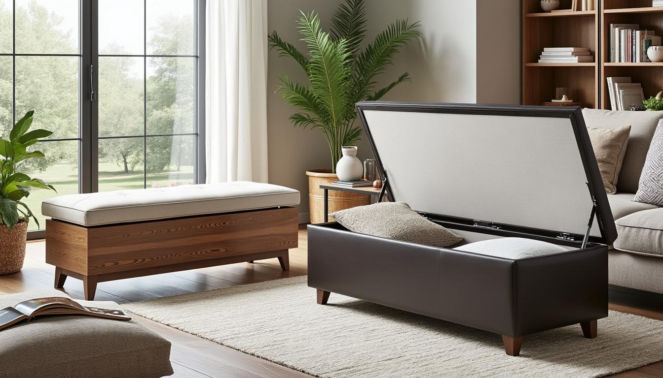 découvrez nos conseils pratiques pour choisir le banc coffre de rangement parfait qui allie espace de rangement et style harmonieux pour votre intérieur.