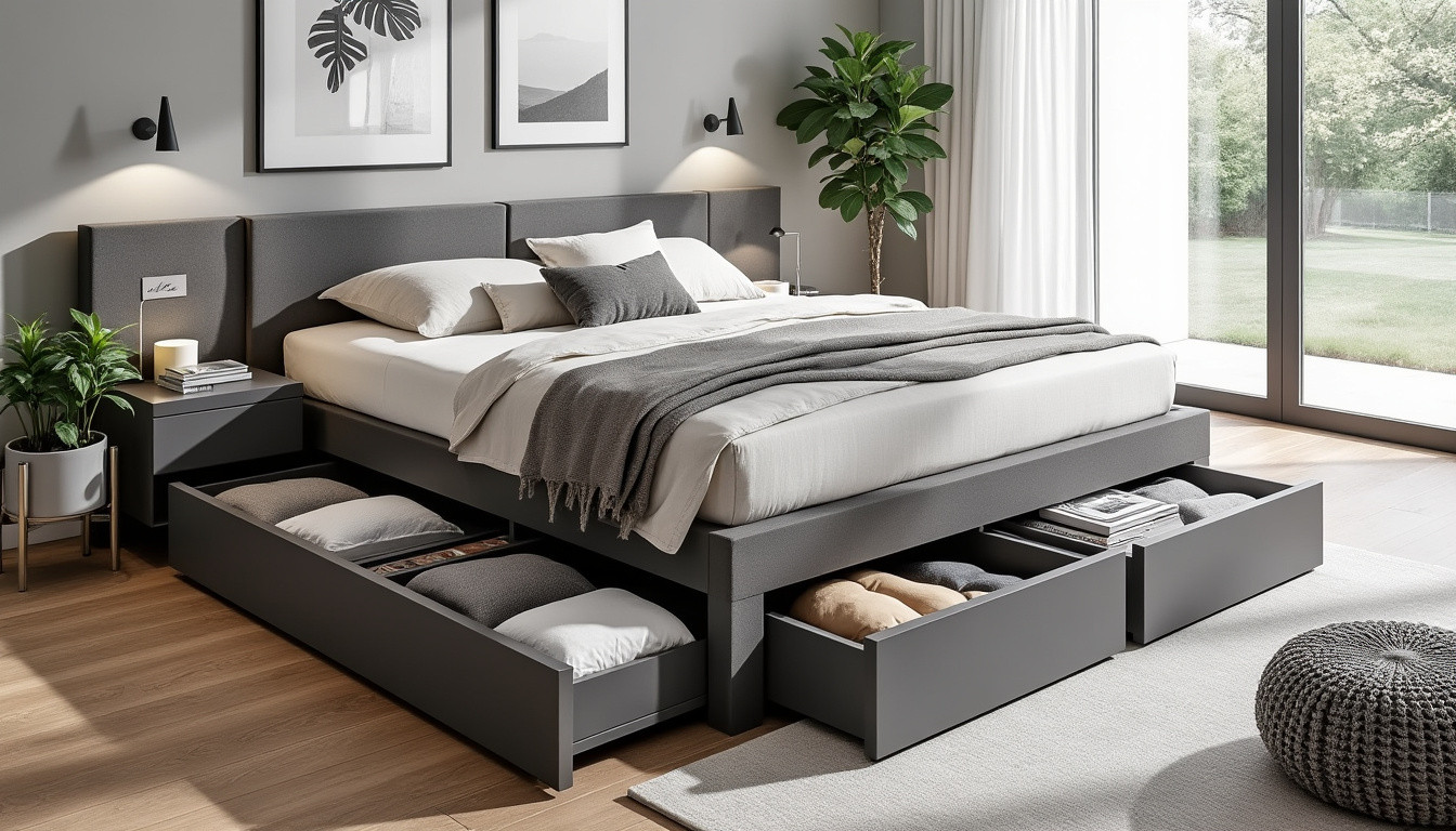 découvrez comment choisir un lit 140x200 avec rangement pour optimiser votre espace et allier confort et praticité dans votre chambre.