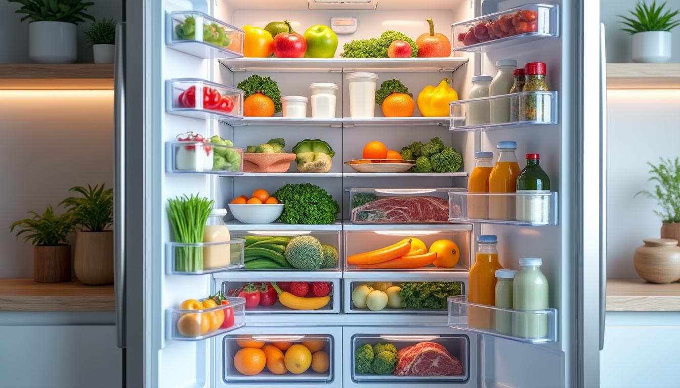 découvrez des astuces pratiques pour organiser efficacement le rangement dans votre frigo et garder vos aliments frais plus longtemps.